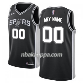 San Antonio Spurs Custom Nike 2017-18 Musta Pelipaidat Swingman - Miesten